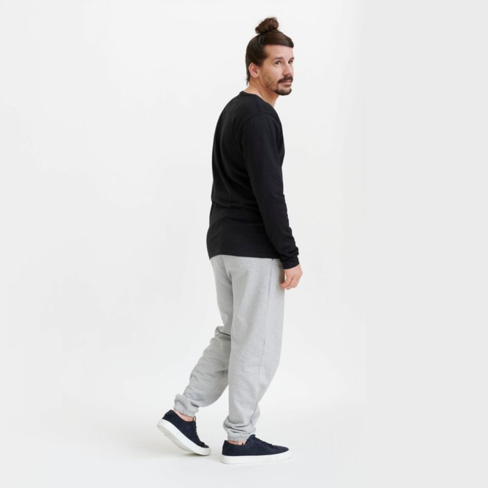 Unisex Sweatpants Grey Melange
