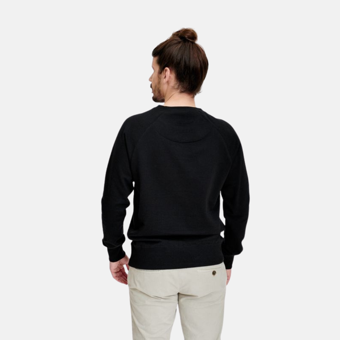 Unisex Raglan Sweatshirt Black