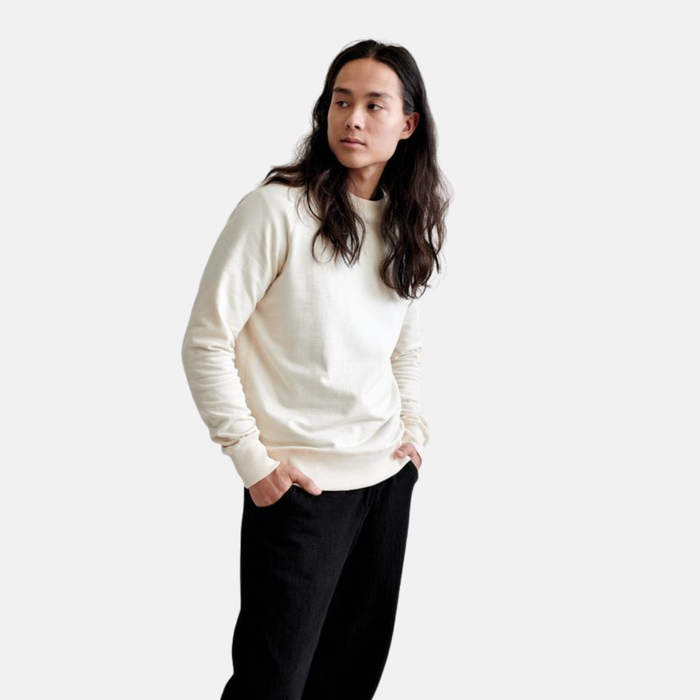 Unisex Raglan Sweatshirt Ecru