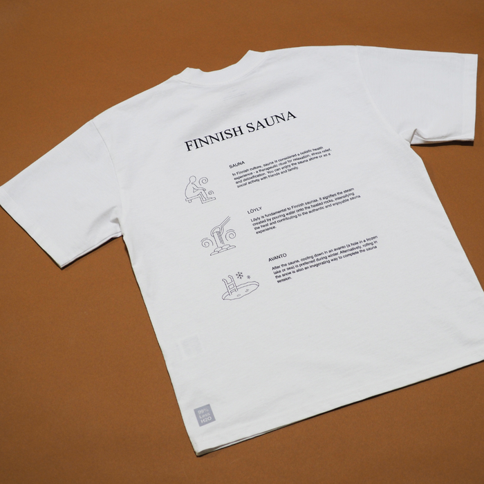 FINNISH SAUNA T-shirt White