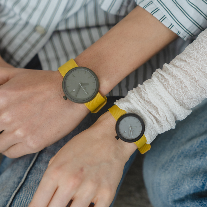 YOT WATCH（ヨットウォッチ） 40mm Mustard/KH