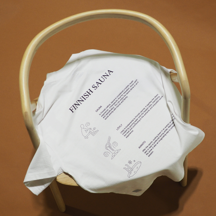 FINNISH SAUNA T-shirt White