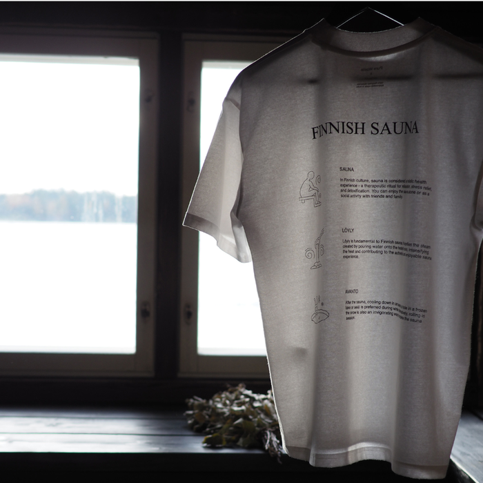 FINNISH SAUNA T-shirt White
