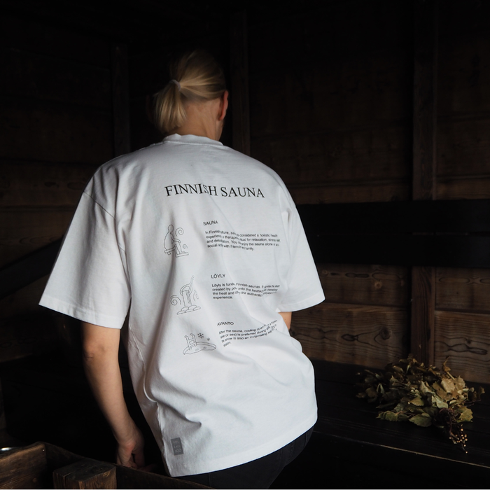 FINNISH SAUNA T-shirt White