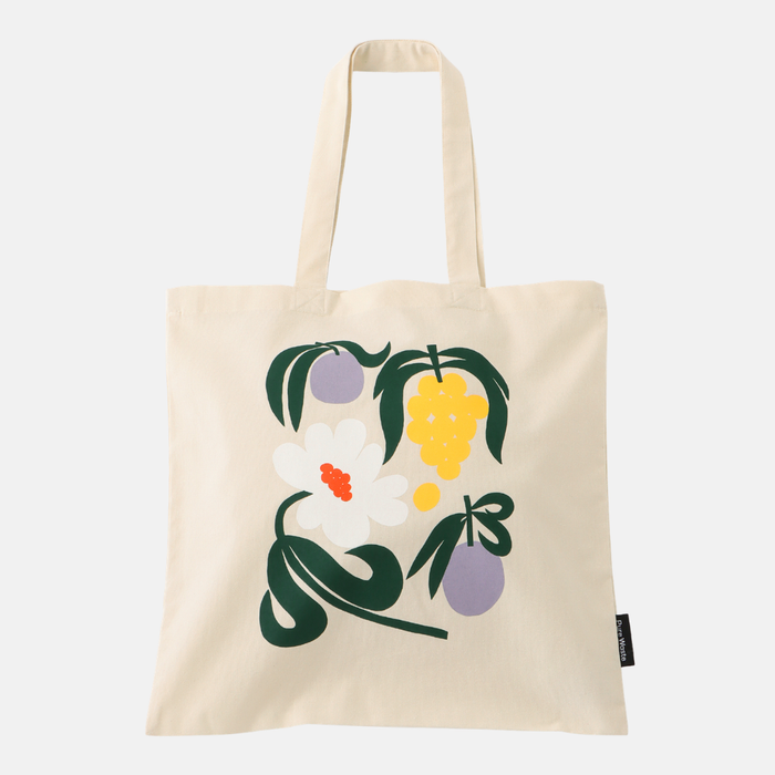Shopping Bag Natural "Summer Evening" プリント
