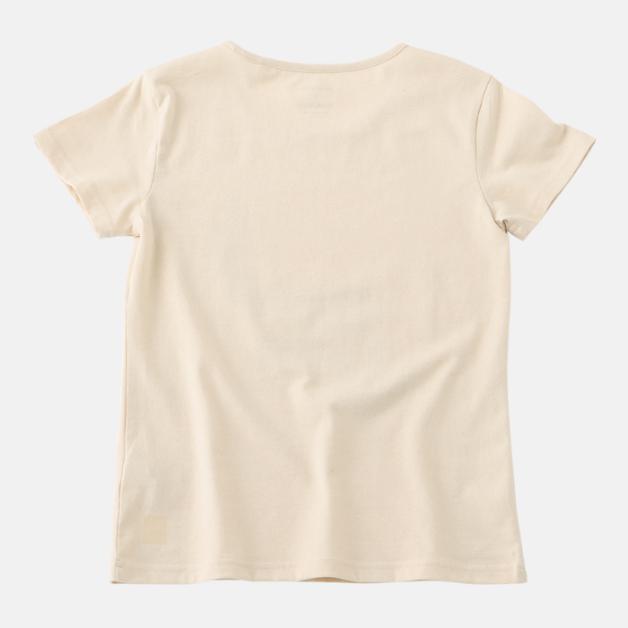 JAPAN FIT Women's T-Shirt Natrual  "Macarena"プリント