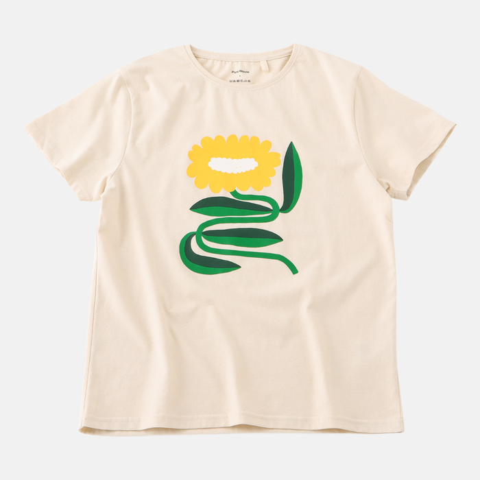 JAPAN FIT Men's T-Shirt Natural  "Macarena"プリント