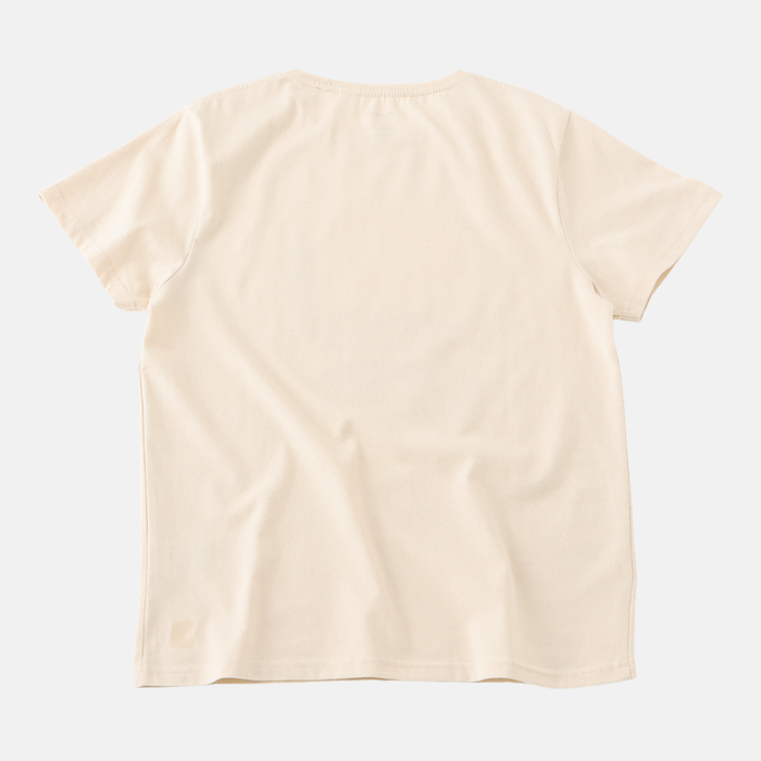 JAPAN FIT Men's T-Shirt Natural  "Macarena"プリント