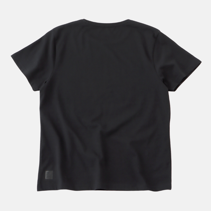 JAPAN FIT Women's T-Shirt Black "Summer Evening" プリント