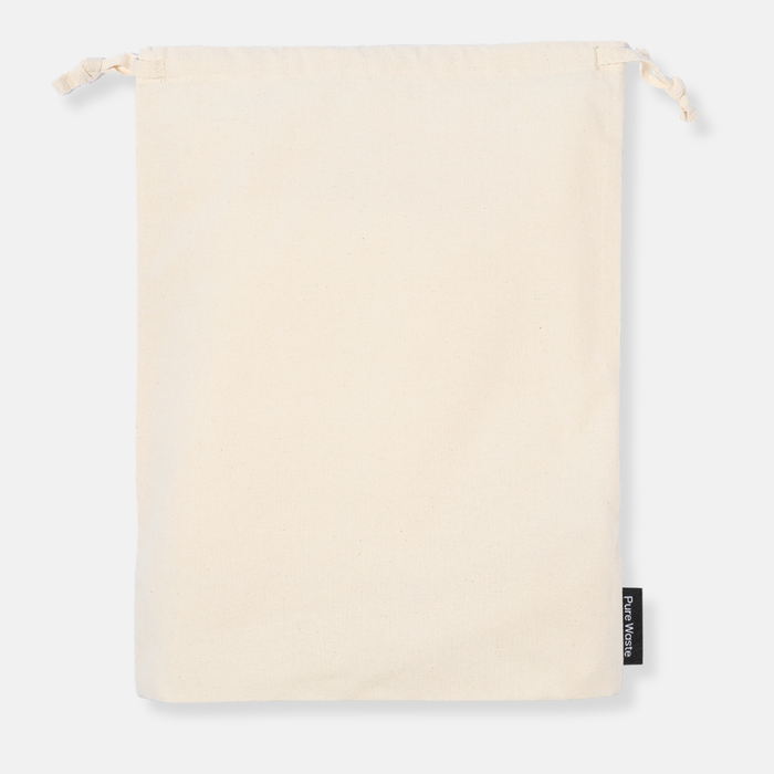 Drawstring pouch Ecru M