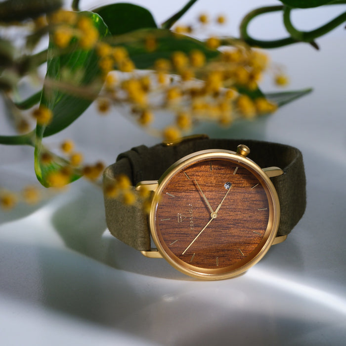 KERBHOLZ Tilda Walnut Olive Vegan