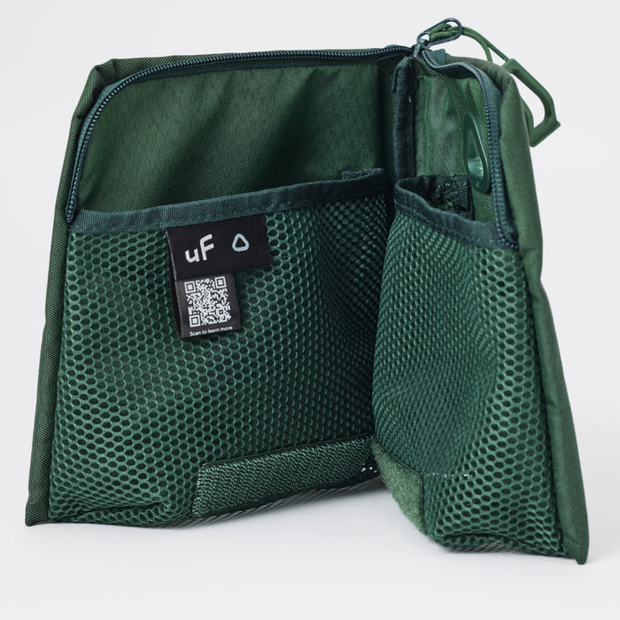 uF STAND POUCH M FOREST GREEN /  スタンドポーチ Mサイズ フォレストグリーン