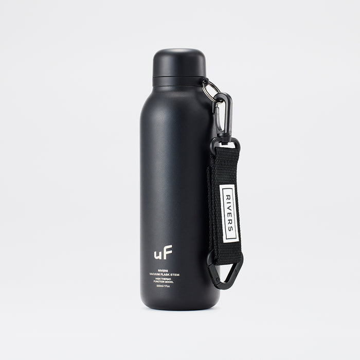 uF STAINLESS BOTTLE BLACK / ステンレスボトル