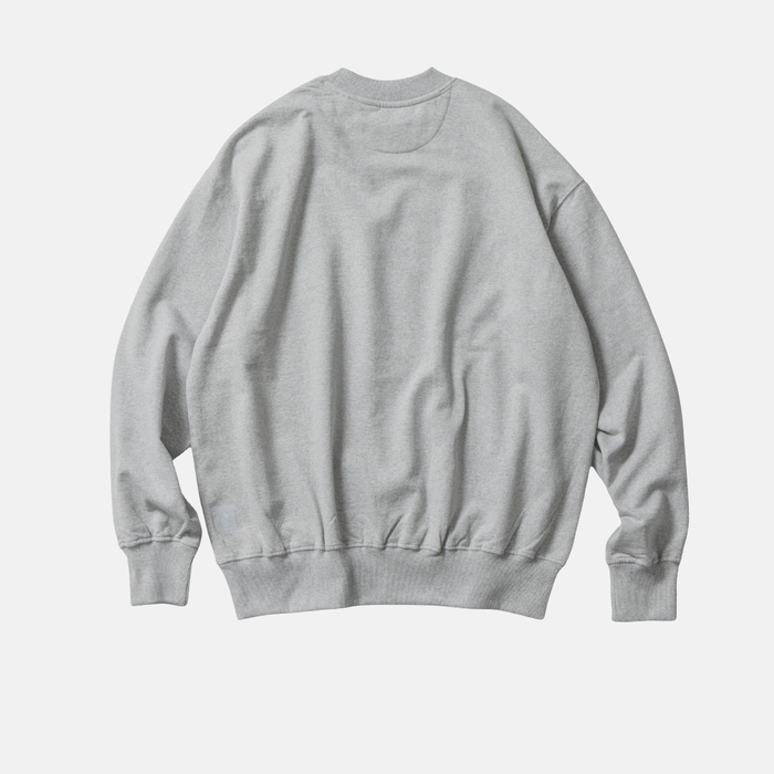 ツッキー x Pure Waste / JAPAN FIT Unisex Sweatshirt  Grey Melange