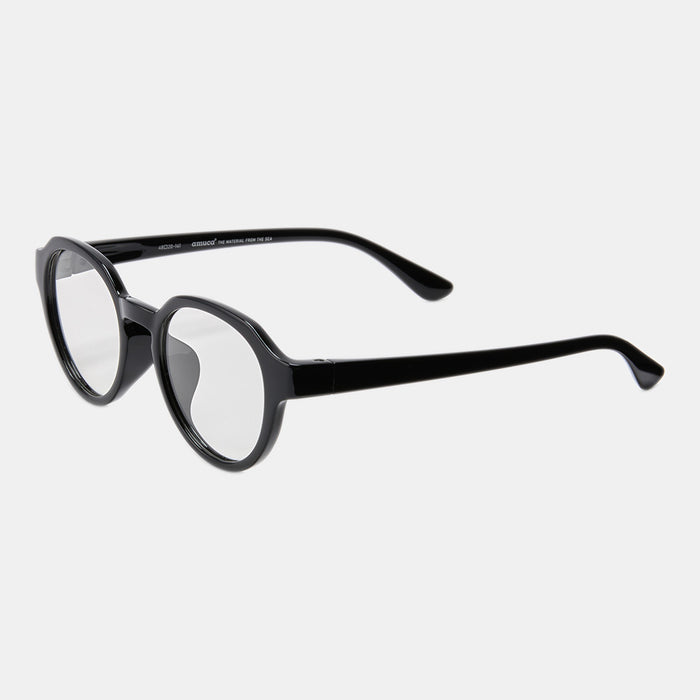 uF SUNGLASS CROWN PANTO BLK
