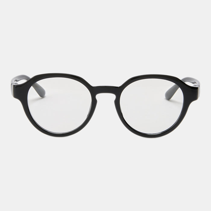 uF SUNGLASS CROWN PANTO BLK