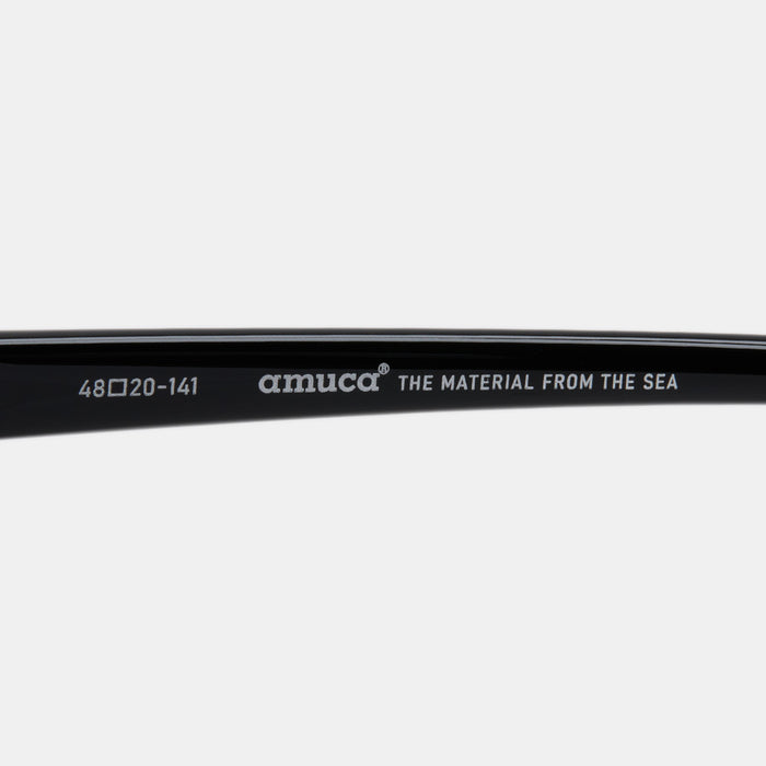 uF SUNGLASS CROWN PANTO BLK