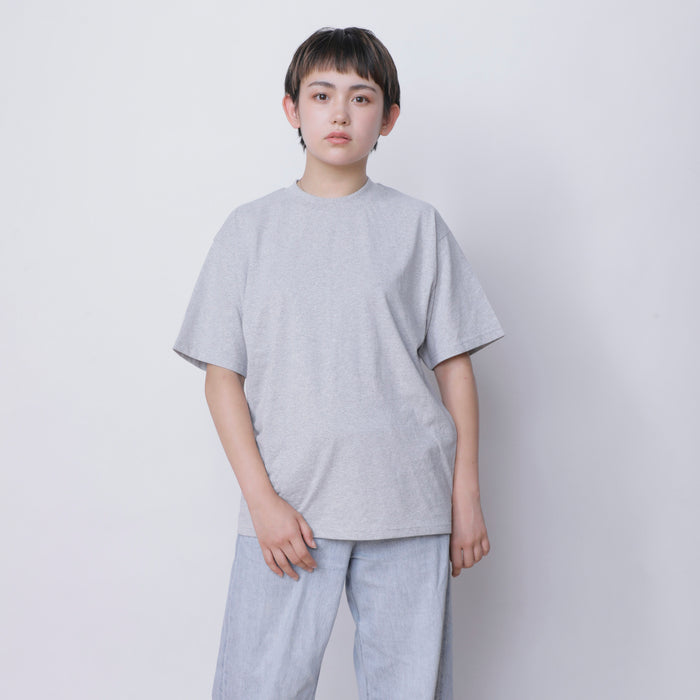 JAPAN FIT Unisex Oversized T-shirt Grey Melange