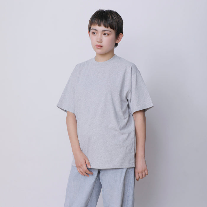 JAPAN FIT Unisex Oversized T-shirt Grey Melange