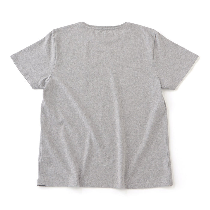 JAPAN FIT Men's T-Shirt Grey Melange  "Macarena"プリント