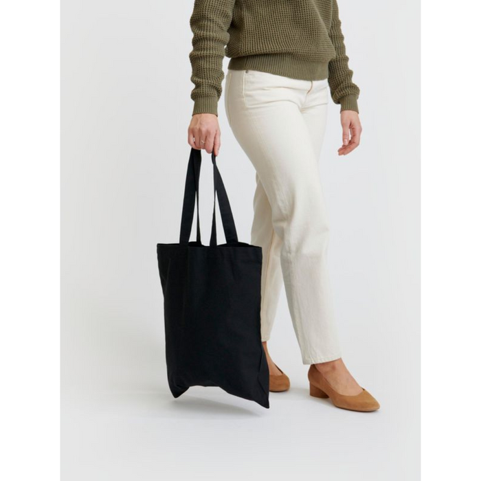 "Säästä Vettä" Shopping Bag Black_test