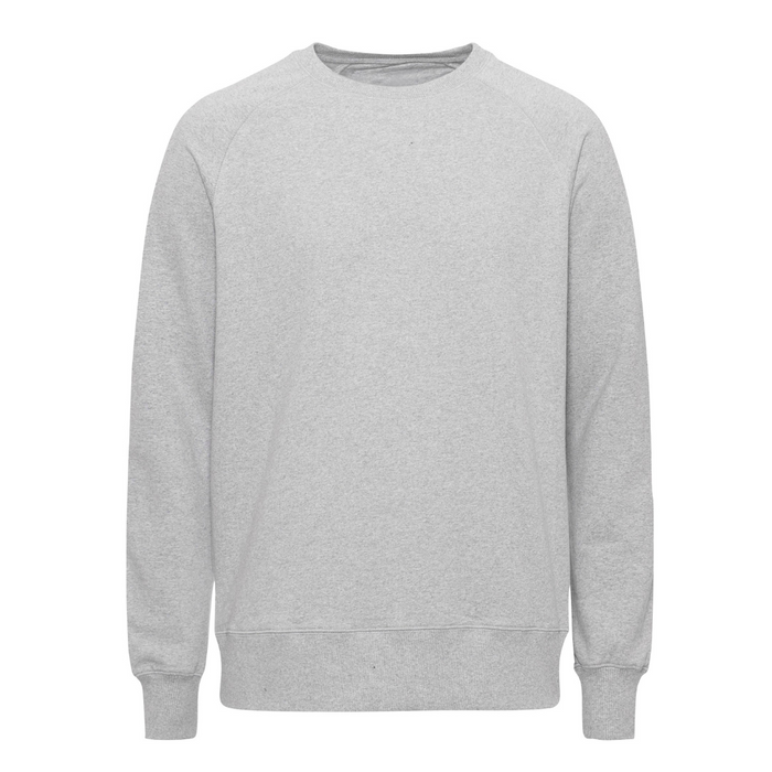 Unisex Raglan Sweatshirt Grey Melange