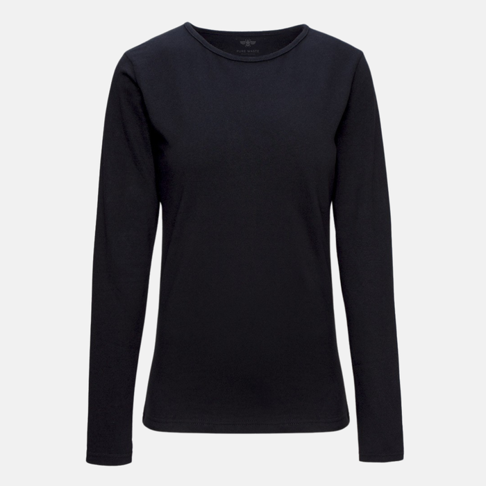 Women's Long Sleeve Shirt Black