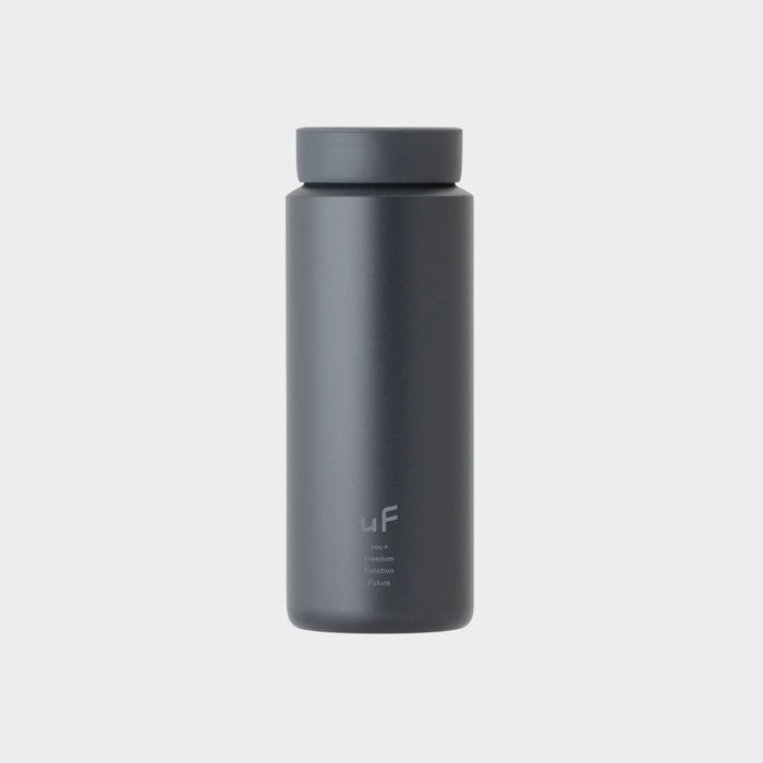 [NEW] uF STAINLESS BOTTLE　MOKU BLACK / ステンレスボトル MOKU　BLACK