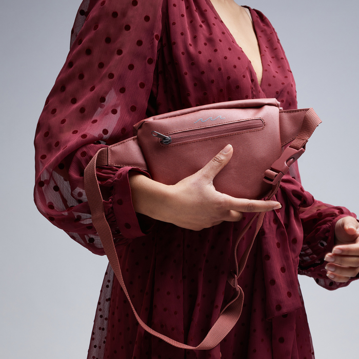 Hipbag ヒップバッグ コーラルレッド