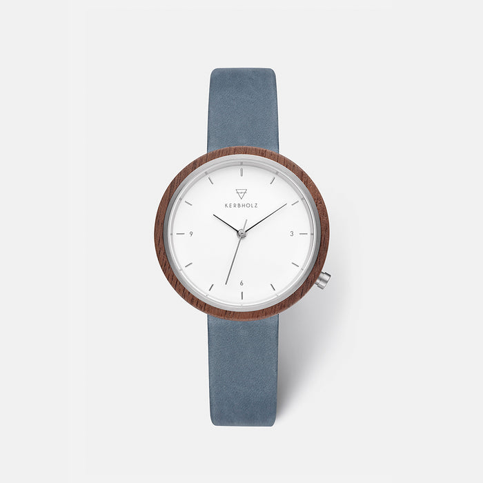 KERBHOLZ Hilde Walnut Slate Blue