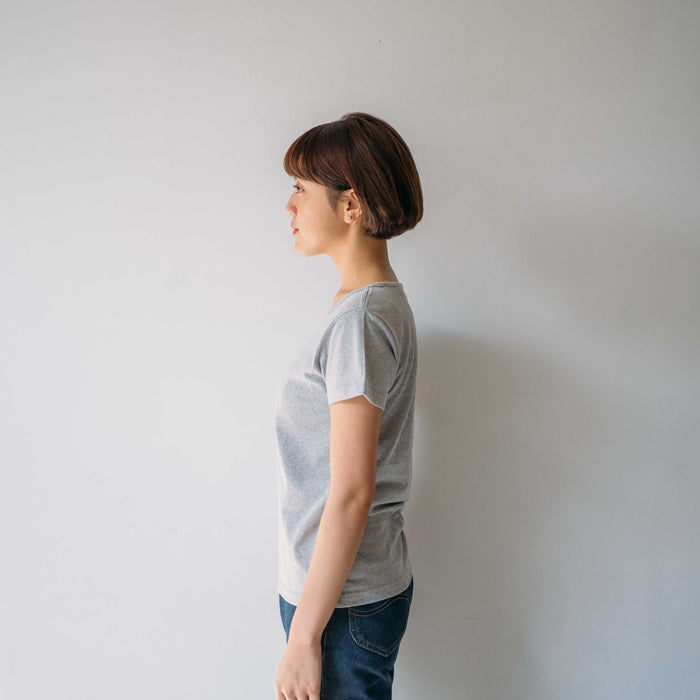 JAPAN FIT Women's T-Shirt Grey Melange