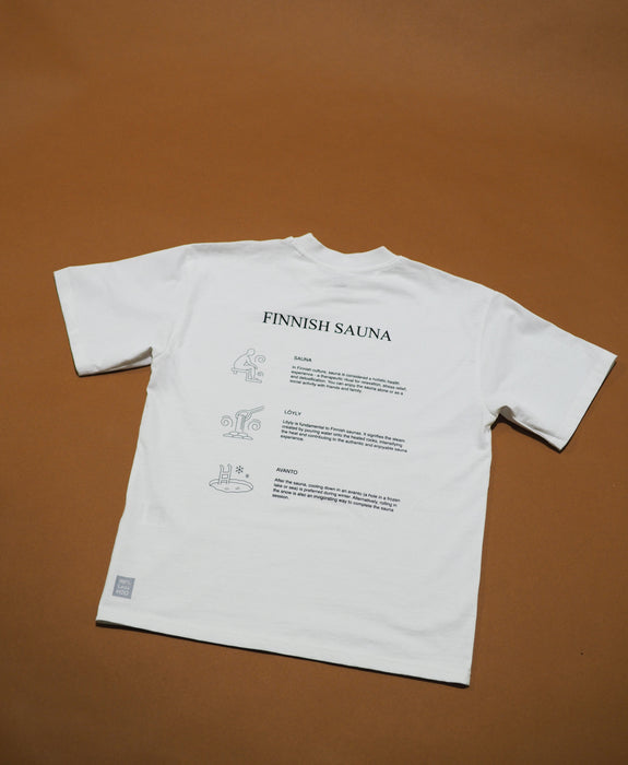 FINNISH SAUNA T-shirt White
