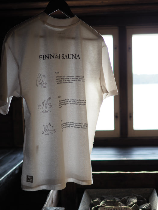 FINNISH SAUNA T-shirt White
