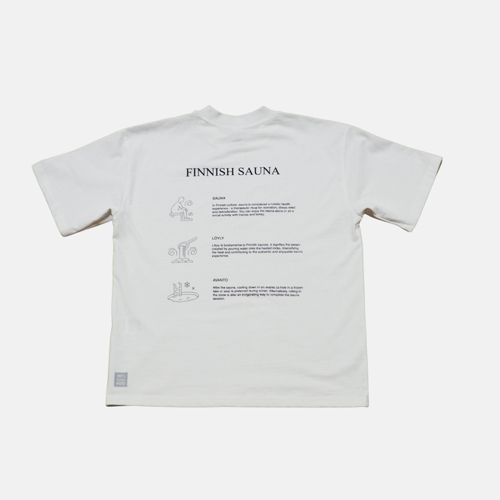 FINNISH SAUNA T-shirt White