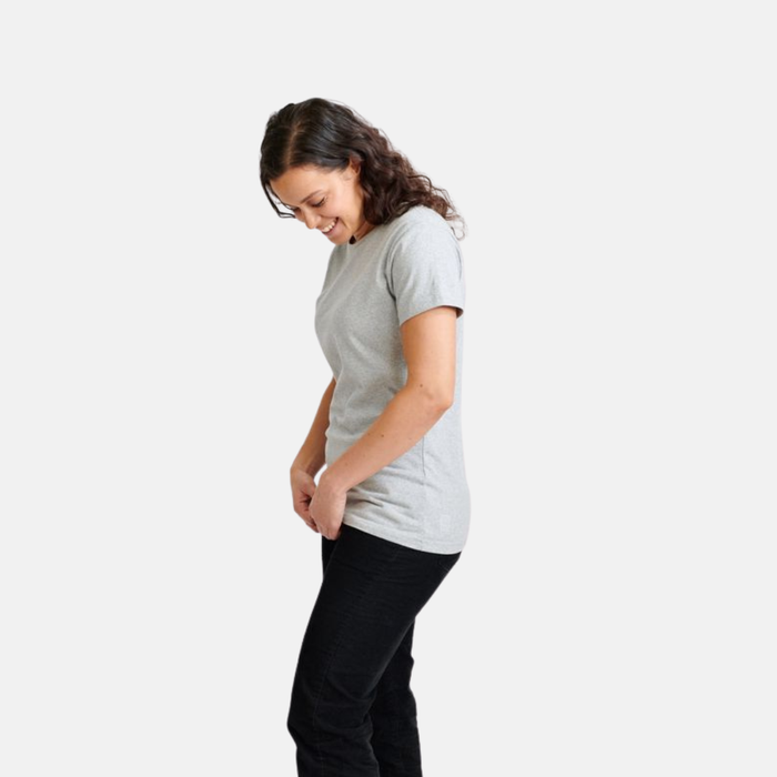 Women's T-Shirt Grey Melange
