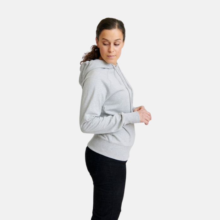 Unisex Hoodie Grey Melange