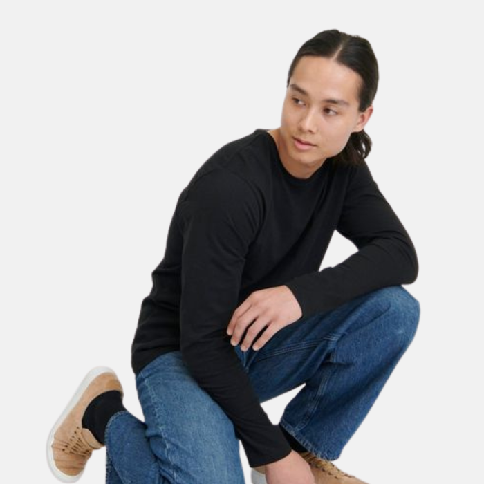 Men's Long Sleeve Shirt Black