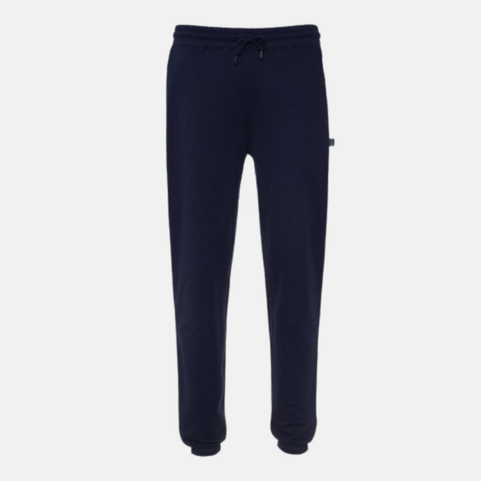 Unisex Sweatpants Solid Navy