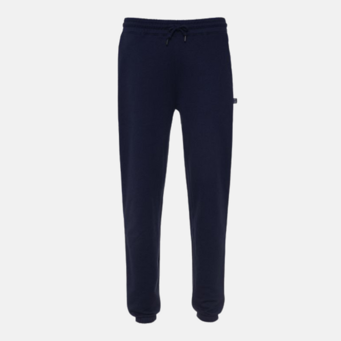 Unisex Sweatpants Solid Navy