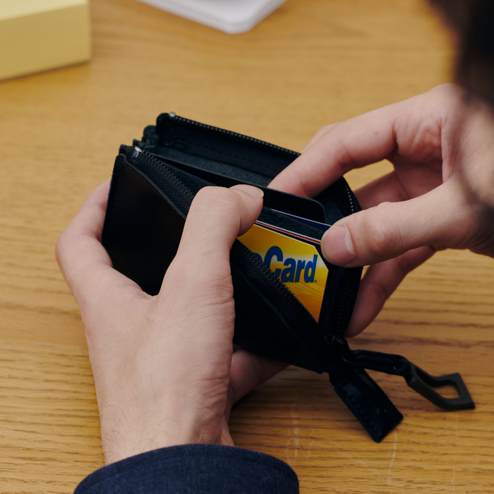 uF CARD CASE BLK / カードケース