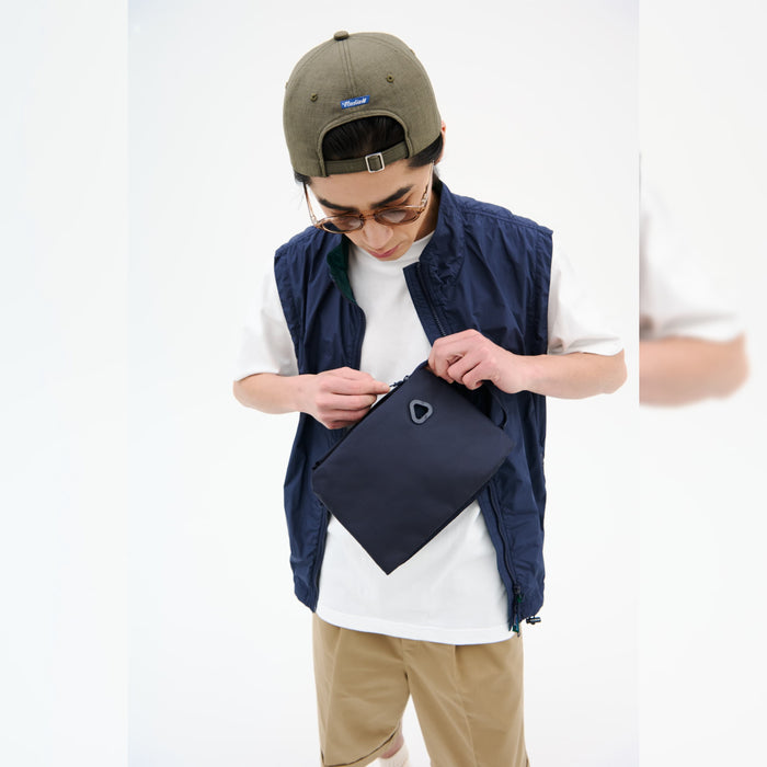 <NEW> uF STAND POUCH L NewTaupe /  スタンドポーチ L サイズ ニュートープ